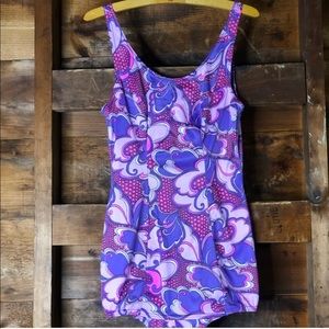 Vintage Dolfin 1960's One Piece Swim Suit